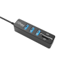 HUB USB / USB 2.0 / MICRO SD / SD LETRON 74403 - 1