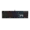 TECLADO GAMER MECANICO OEX HOWL TC702 SWITCH RED OUTEMU PRETO - 1