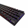 TECLADO GAMER MECANICO PCYES ZOT PRETO RGB SW MARROM - 2