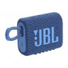 CAIXA DE SOM BLUETOOTH JBL GO 3 ECO AZUL  - 1