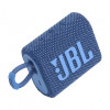 CAIXA DE SOM BLUETOOTH JBL GO 3 ECO AZUL  - 2