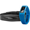 PULSEIRA GARMIN VIVOFIT + MONITOR CARDIACO AZUL - 1
