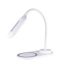 LUMINARIA LED C/ CARREGADOR WIRELESS 10W OEX DREAM L-100 BRANCO - 1