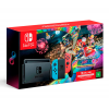 NINTENDO SWITCH NEON BLUE RED + MARIO KART 8 - 2