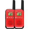 RADIO COMUNICADOR MOTOROLA TALKABOUT T110BR 25KM VERMELHO - 1