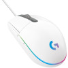 MOUSE USB GAMER LOGITECH G203 LIGHTSYNC RGB BRANCO - 1