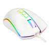 MOUSE USB GAMER REDRAGON COBRA M711W RGB BRANCO - 1