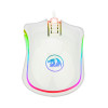 MOUSE USB GAMER REDRAGON COBRA M711W RGB BRANCO - 3
