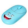 MOUSE WIRELESS BRIGHT EMOJI KIDS AZUL - 2