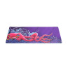 MOUSE PAD GAMER DESKMAT OCTOPUS DAZZ 40X90CM ROSA - 2