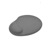 MOUSE PAD C/ GEL OFFICE LETRON 27X19CM 74532 CINZA - 1