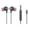 FONE + MIC INTRA USB-C BRIGHT FN574 PRETO - 1