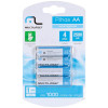 PILHA RECARREGAVEL AA 2500MAH 4UN MULTILASER CB052
 - 1