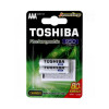 PILHA RECARREGAVEL AAA 2UN 950MAH TNH3GAE  TOSHIBA
 - 1