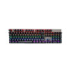 TECLADO GAMER MECANICO OEX NYSUS TC608 RGB SW RED 
 - 2
