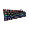 TECLADO GAMER MECANICO OEX NYSUS TC608 RGB SW RED 
 - 1