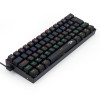 TECLADO GAMER USB MECANICO REDRAGON LAKSHMI SWITCH AZUL - 3