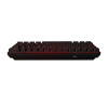 TECLADO GAMER MECANICO PCYES ZOT PRETO LED VERMELHO SW RED  - 3