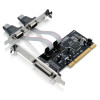 PLACA SERIAL PARALELA PCI GA129 MULTILASER - 1