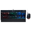 TECLADO E MOUSE GAMER CORSAIR K55 + HARPOON RGB - 1